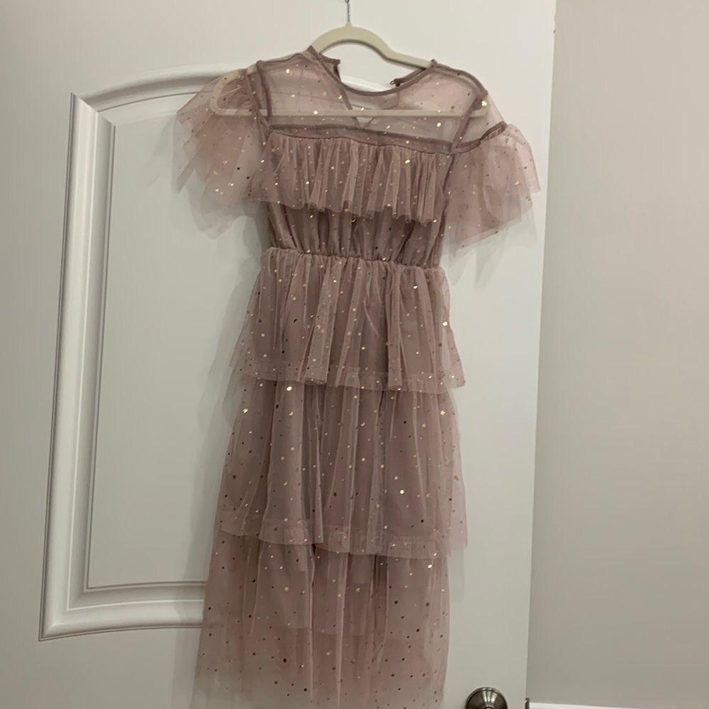 Girls tulle party dress size 10-12